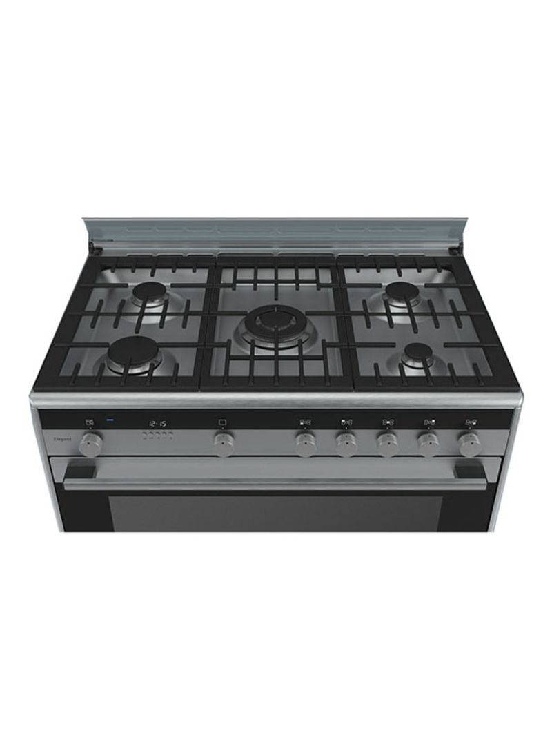 Freestanding Gas Cooker HQ738357M Silver